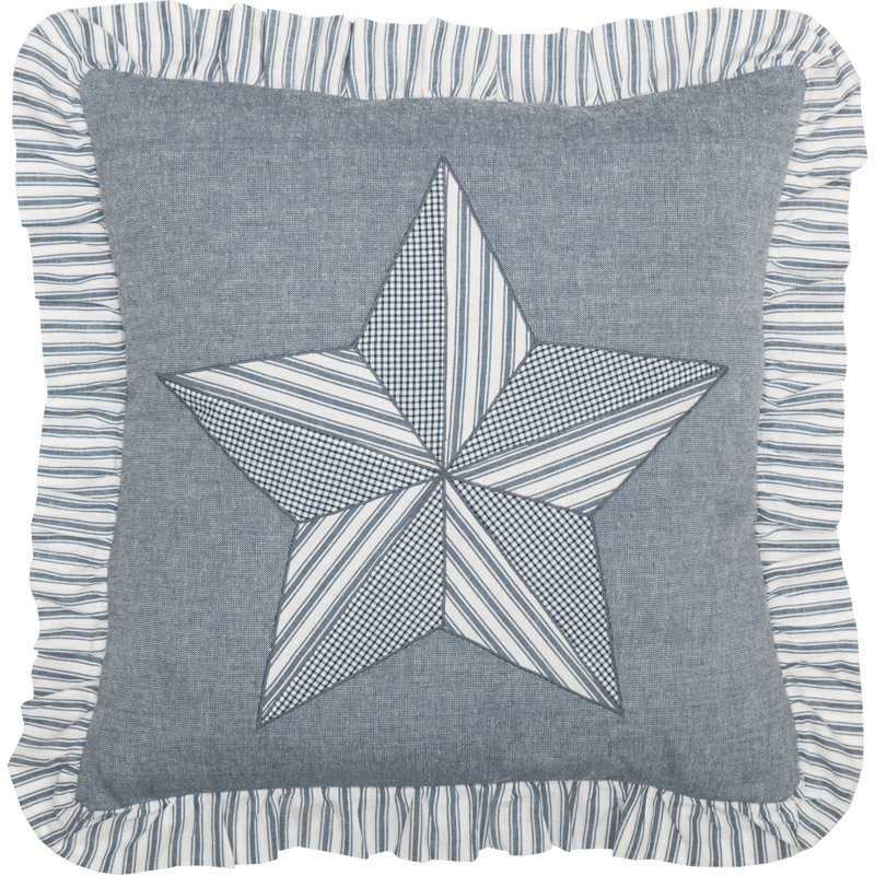 Coussin en coton Barn Star