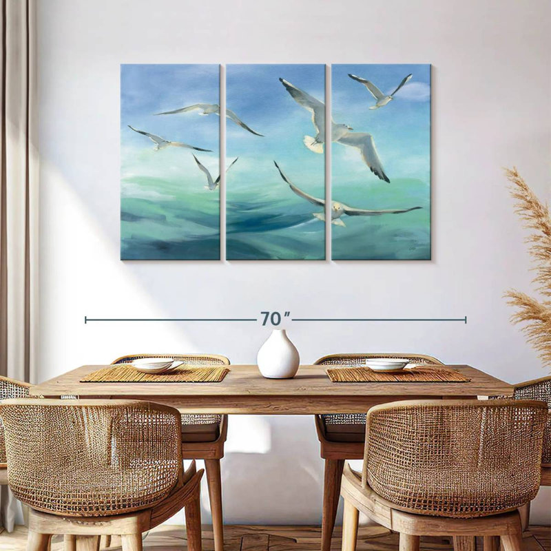 Brampt Mesmerizing Sea Flight, 36" H x 57" W