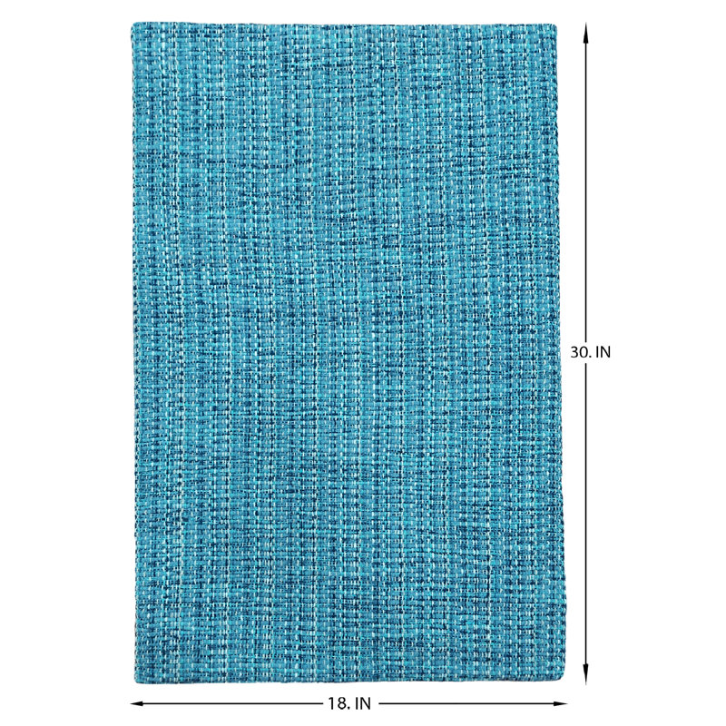 Tapis de cuisine Bettianne, Bleu