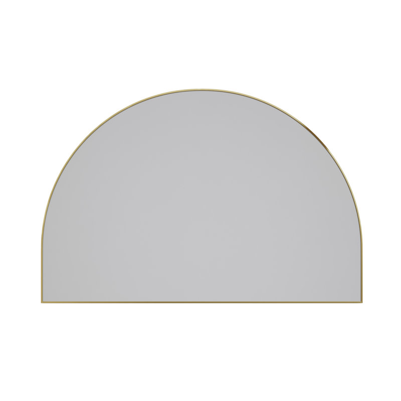 Bathroom Mirror, Satin Brass, 40'' X 60''