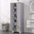 Storage Cabinet With 2-Doors For Bathroom, Office, Adjustable Shelves, MDF Board-920616941