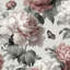 Papier peint floral vert-574686019