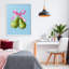 Twin Pears with Ribbon Framed Giclee, design by Imagine It Images-243654284-243654280