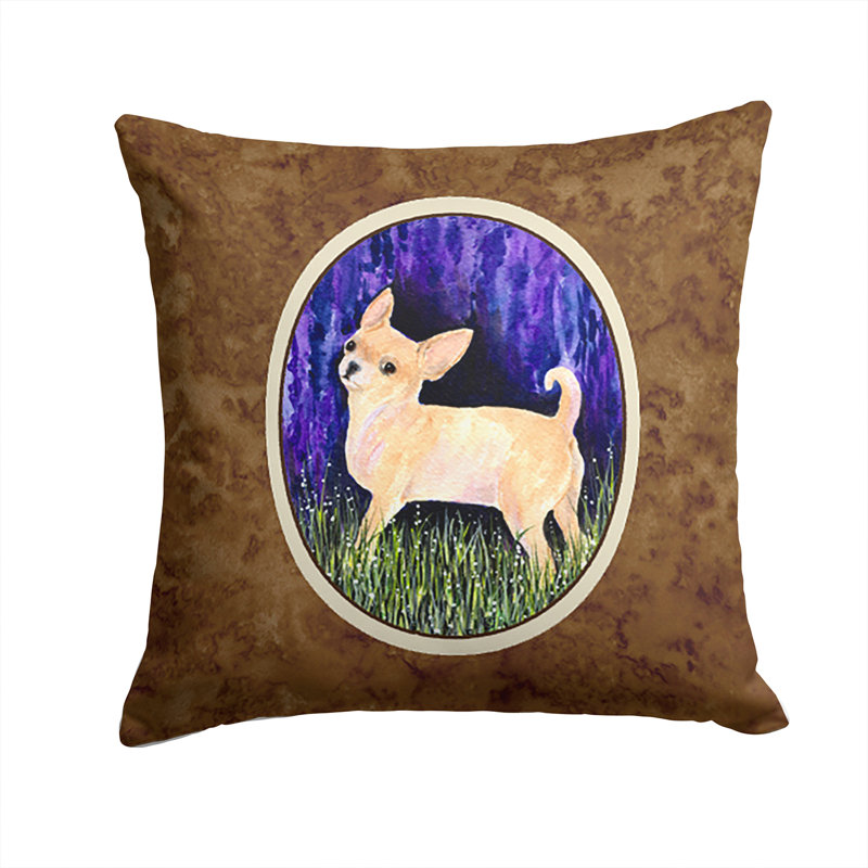 Coussin décoratif intérieur / extérieur Starry Night Chihuahua