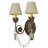 Antonia Steel Armed Sconce