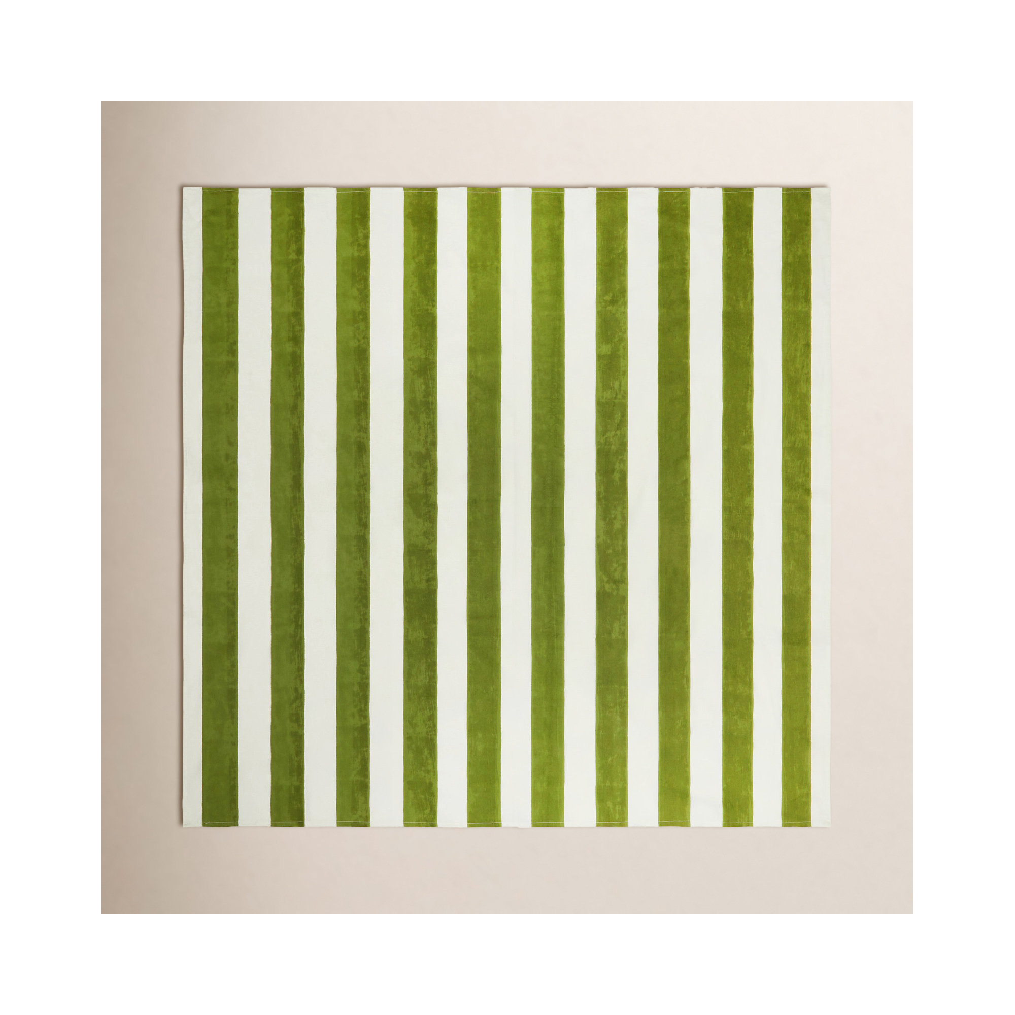 Brezhane Striped Independence Day Tablecloth, 71" Square, Vert