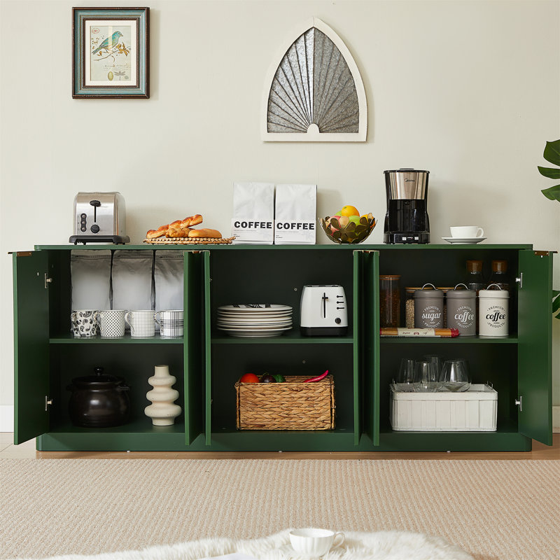 67-Inch Modern Wavy Sideboard
