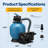 2850 GPH Sand Filter Pump with Timer