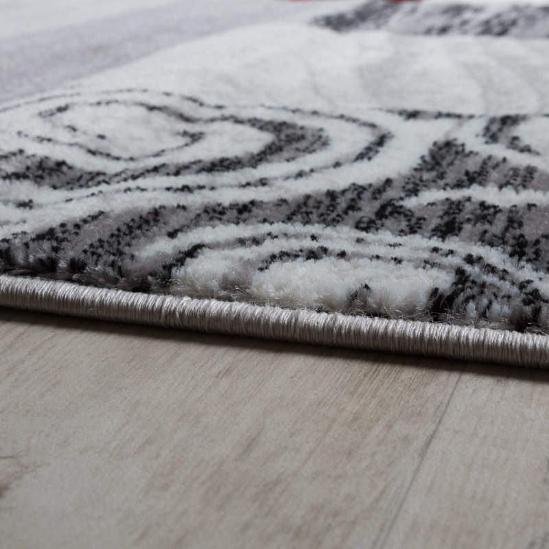 Sako Patchwork Area Rug, Rectangular 60cm x 100cm