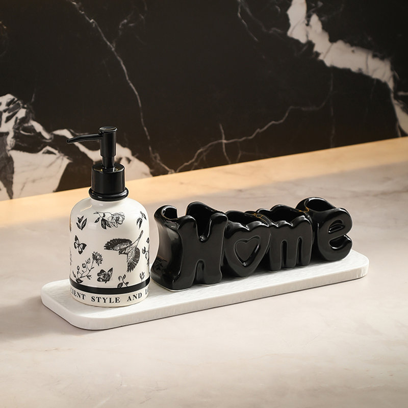 Bathroom Soap Dispenser Set
