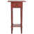 rouge est en rupture de stock