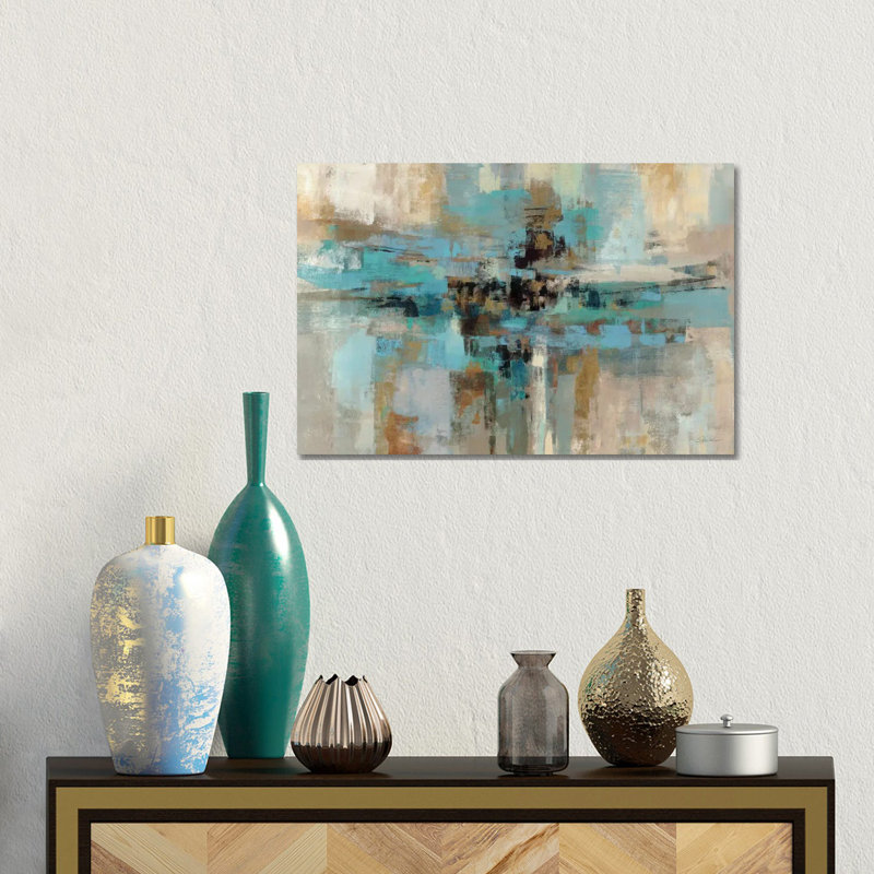 Morning Fjord - Print on Canvas, 30.48 cm H x 45.72 cm W, Wrapped Canvas