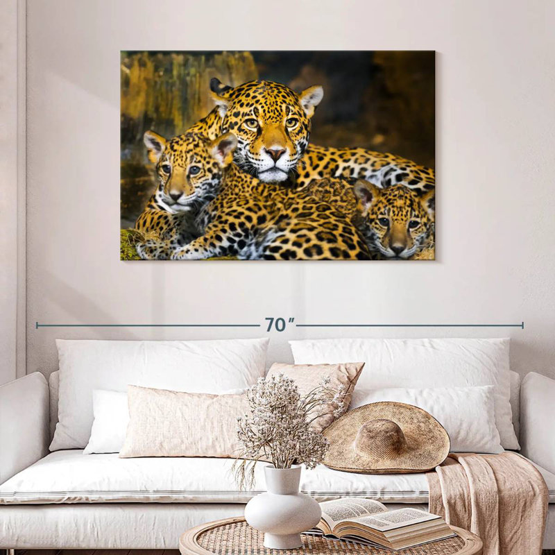 Bébé jaguar Brampt, H 30 po x l 45 po