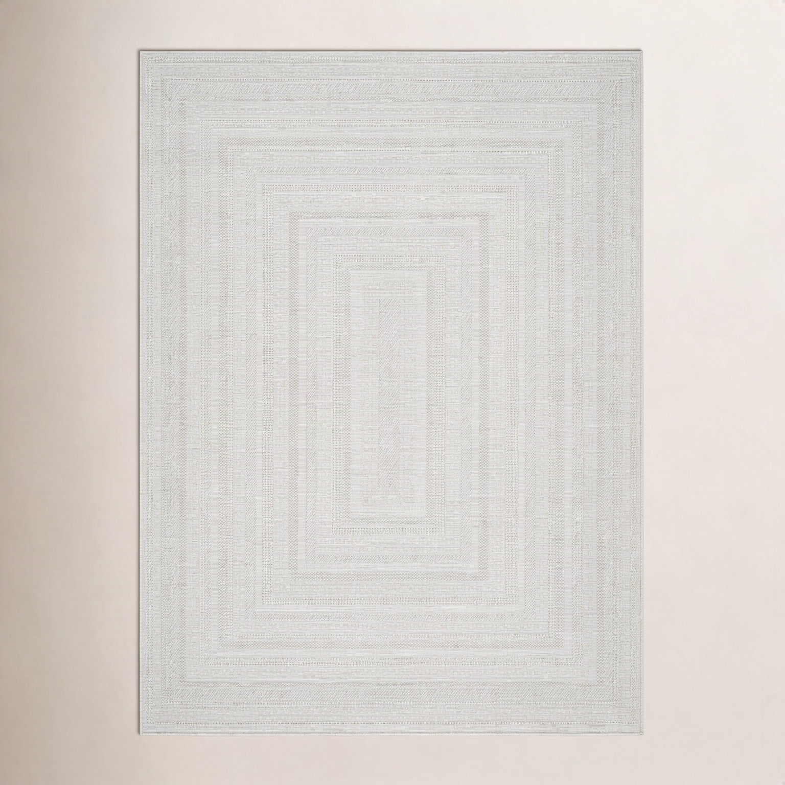 Winn Gray Area Rug, Rectangle 5'3" x 7'