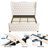 Metter Upholstered Wingback Bed-97862322-97862323