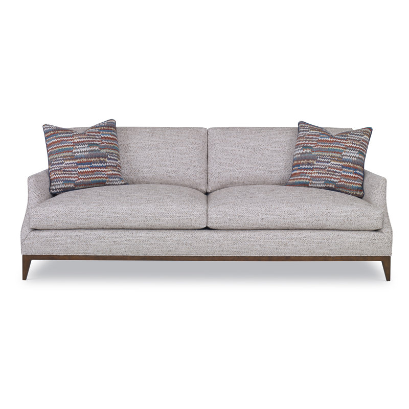 Porter Sofa, American Walnut, Elise Linen
