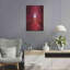 Ebern Designs «Red Sculpture» par Sebastien Lory, art mural en métal, 12 po x 16 po-1142129076