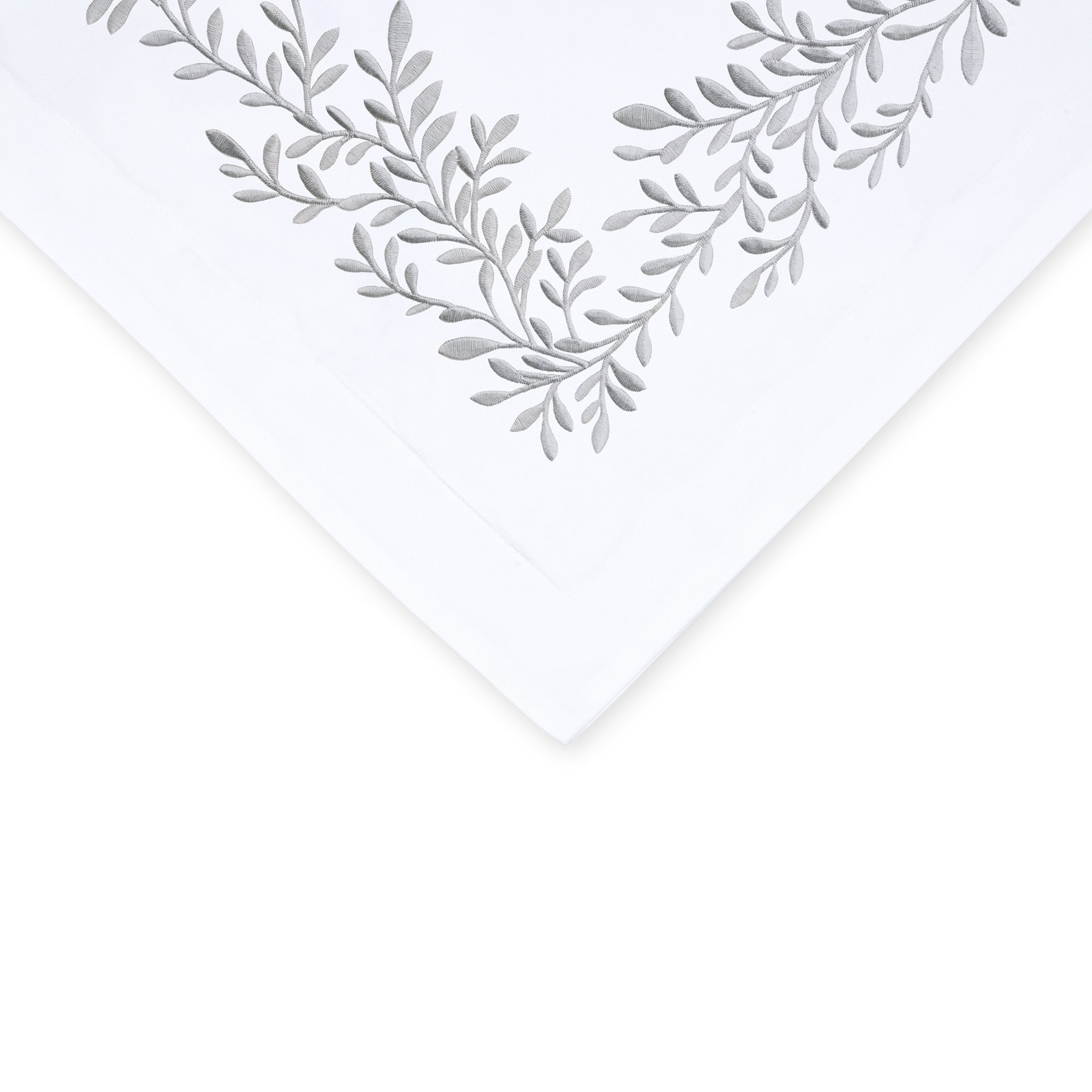 Avie Cotton Shams, Gray