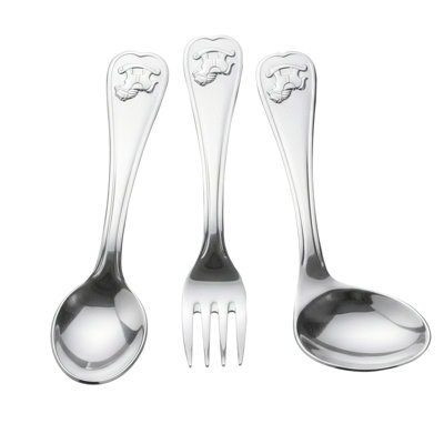 Ensemble de couverts 3 pièces, service pour 1 bébé 