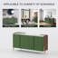 Buffet avec crédence 70 po Modern Luxury Luxury-115145404