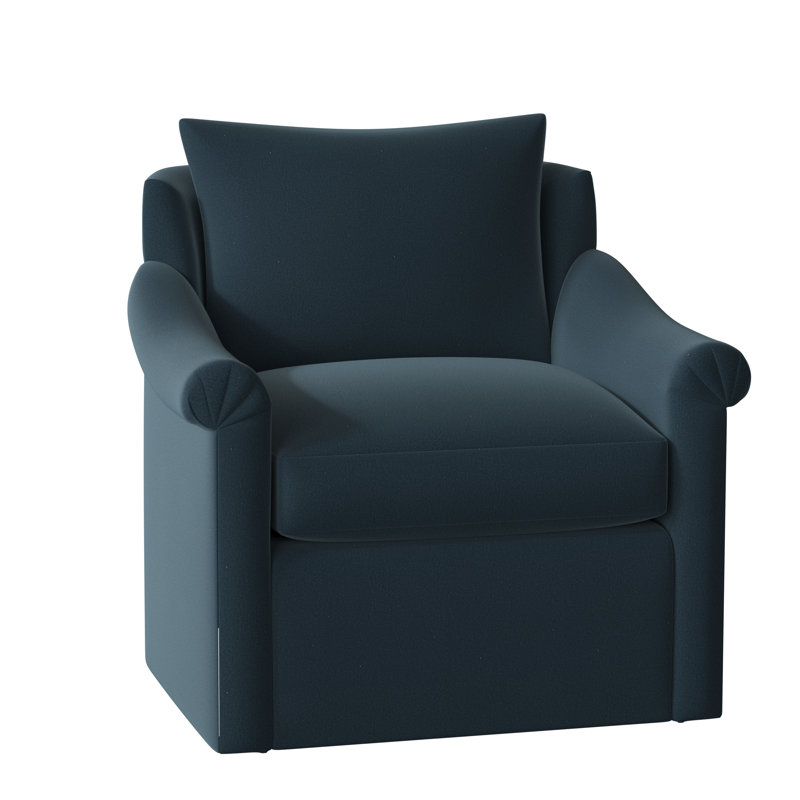 Drake Swivel Armchair, Margaret Lagoon