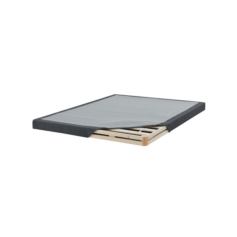 Hercules 4 Inch Low Profile Twin XL Wooden Mattress Foundation