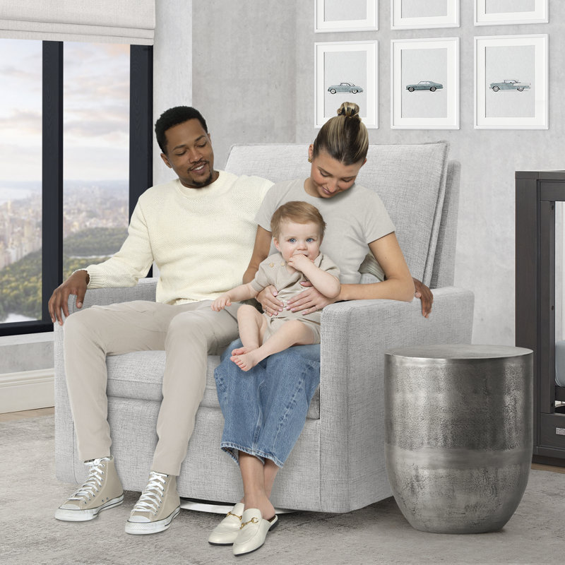 Stowe Chair And A Half Glider, Harbor Grey, Gray