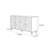 Geometric Pattern Classification Storage sideboard-524367639