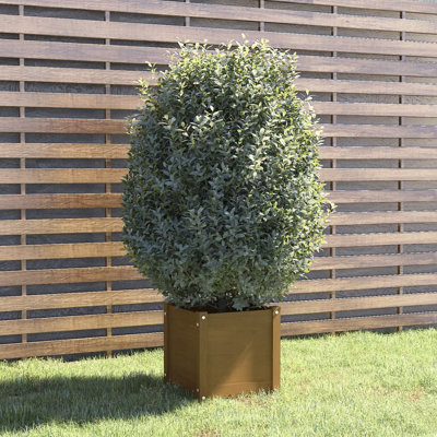 Wood Pot Planter