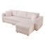 Canapé confortable pour 3 personnes avec coussins amovibles et rangement à levage hydraulique-1635697550