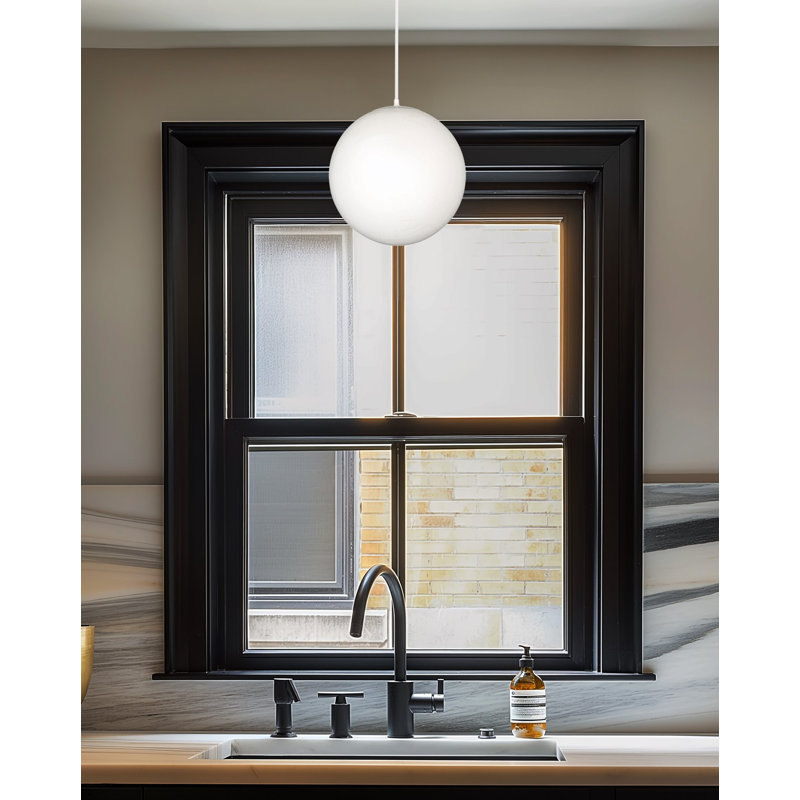 Ailet 1 - Light Single Pendant, 71.5"H x 8"W x 8"D