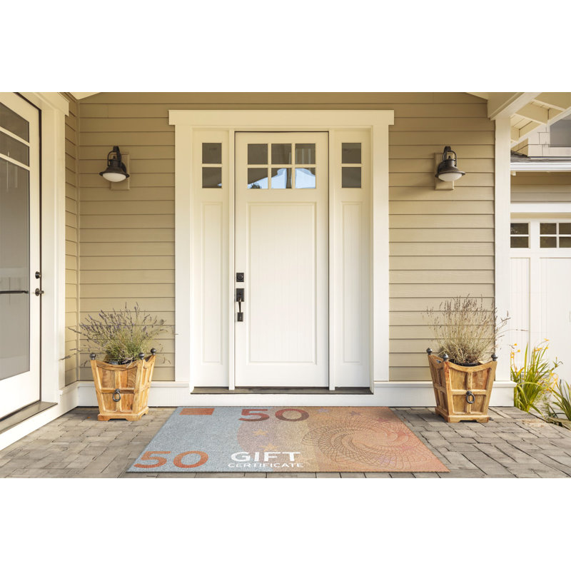 Non-Slip Outdoor Doormat, W39 x L59 cm