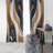 Modern Abstract Lined Window Curtains
