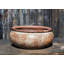 Pots de fleurs bas Parco en terre cuite à bord arrondi, lot de 3 - Intérieur/Extérieur-1467931387