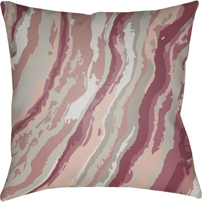 Textures Abstract Outdoor Reversible Throw Pillow