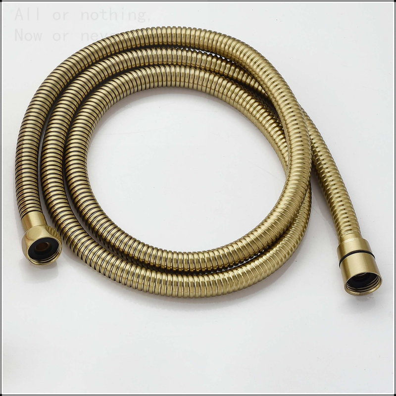 10-Inch Wall Mounted Rain Shower System with Handheld, Brushed Gold, Gold