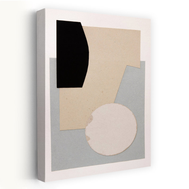 Art contemporain contemporain abstrait géométrique, H 48 po x l 32 po