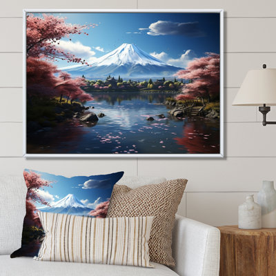 «Baylan Asian Art Majestic Mont Fuji IV», reproduction d'art sur toile