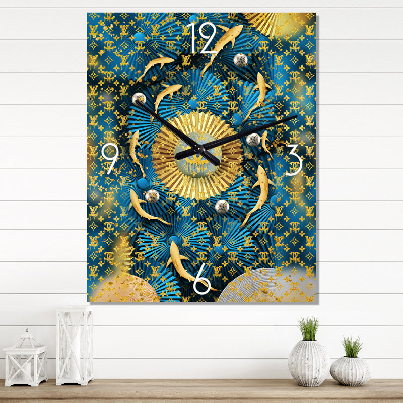 Irini - Horloge murale tendance, H 32 po x l 16 po x P 1 po