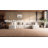 129 in Modern Minimalist L-shaped Modular Sectional Sofa with 2 Ottomans, Deep Seat, No Assembly Required-2054955084