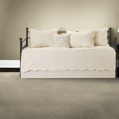 Ensemble de literie réversible 6 pièces, lit de repos en polyester pour la maison