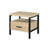 Practical One Drawer Nightstand with Single Tier Shelf, Perfect for Organizing Bedroom Essentials and Complementing Room Decor