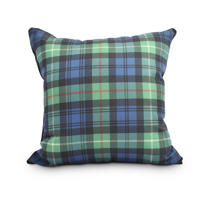 Orville Square Pillow Cover & Insert, Green, 20" x 20"