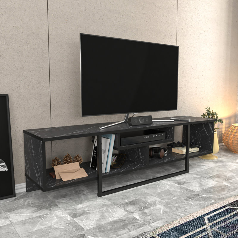 Belora TV Stand for TVs up to 65", Bendire/Black