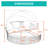 Alleshia 64.1" Wide Outdoor Wicker Round Patio Daybed with Cushions-86754534