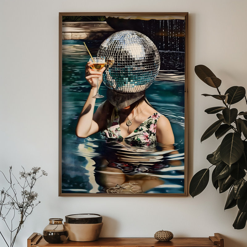 Elegant Decorative Framed MDF Painting, 13.8 x 18.5 x 0.1 inches | 100% MDF with 3 mm Thickness, 100% Pine Wood Frame | UV Printed Artwork for Stylish Home Decor, Perfect for Living Room or Office