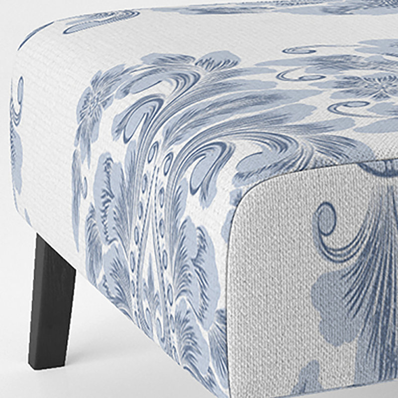 Fauteuil de chambre Blue Damask