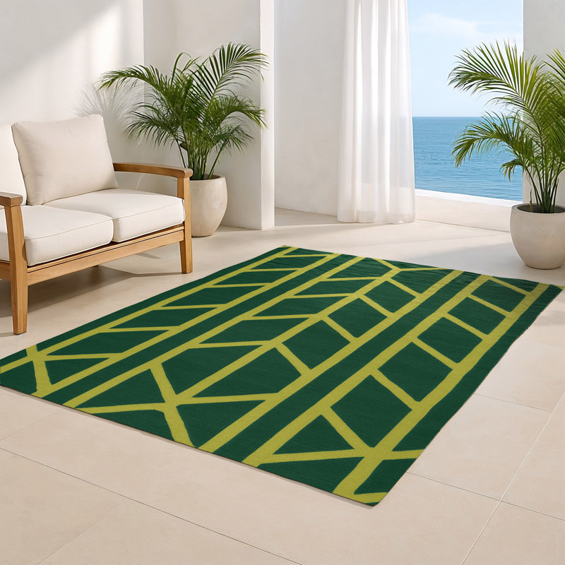 Tapis vert intérieur et extérieur Trellis, Rectangulaire 2 pi x 3 pi