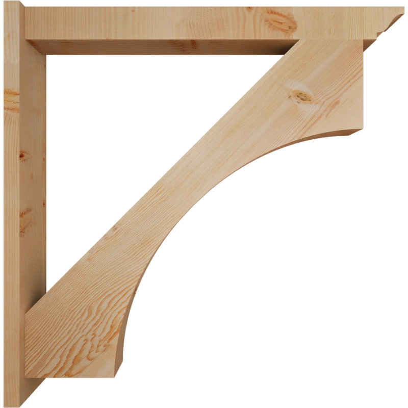 Persienne en bois Westlake, Sapin Douglas de 5 1/2 po (lisse), P 42 po x H 42 po
