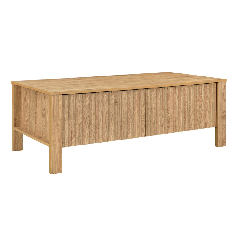 Table basse avec deux tiroirs Abordale